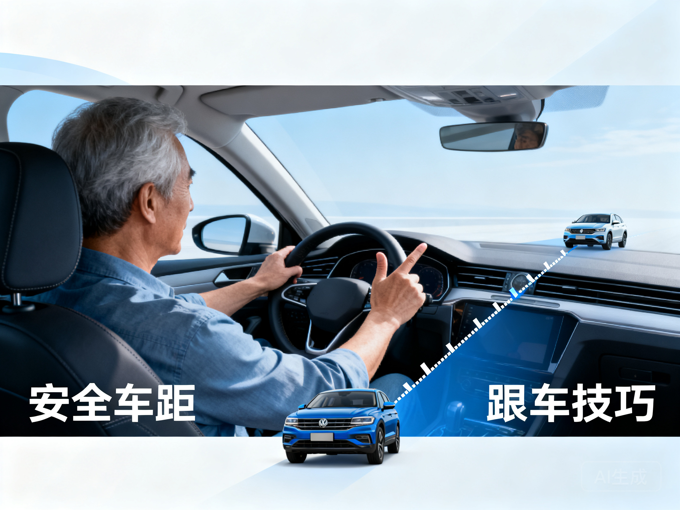 老司机分享实用跟车技巧 轻松掌握安全车距把控方法