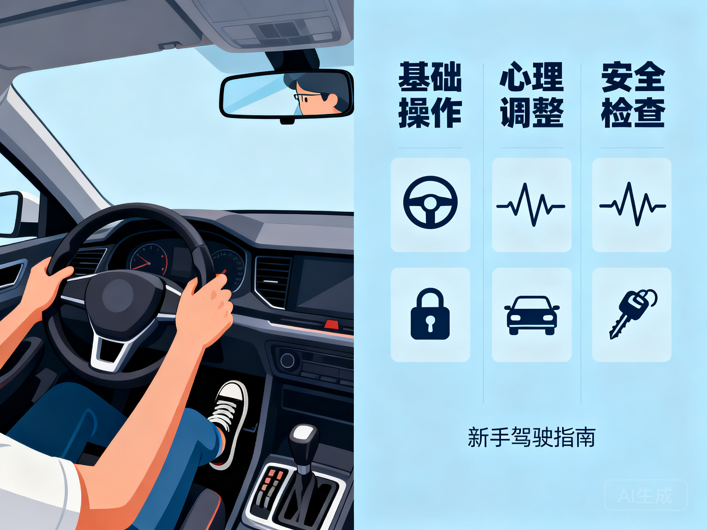 刚拿驾照不敢独自开车?这份实用指南帮你克服恐惧轻松上路