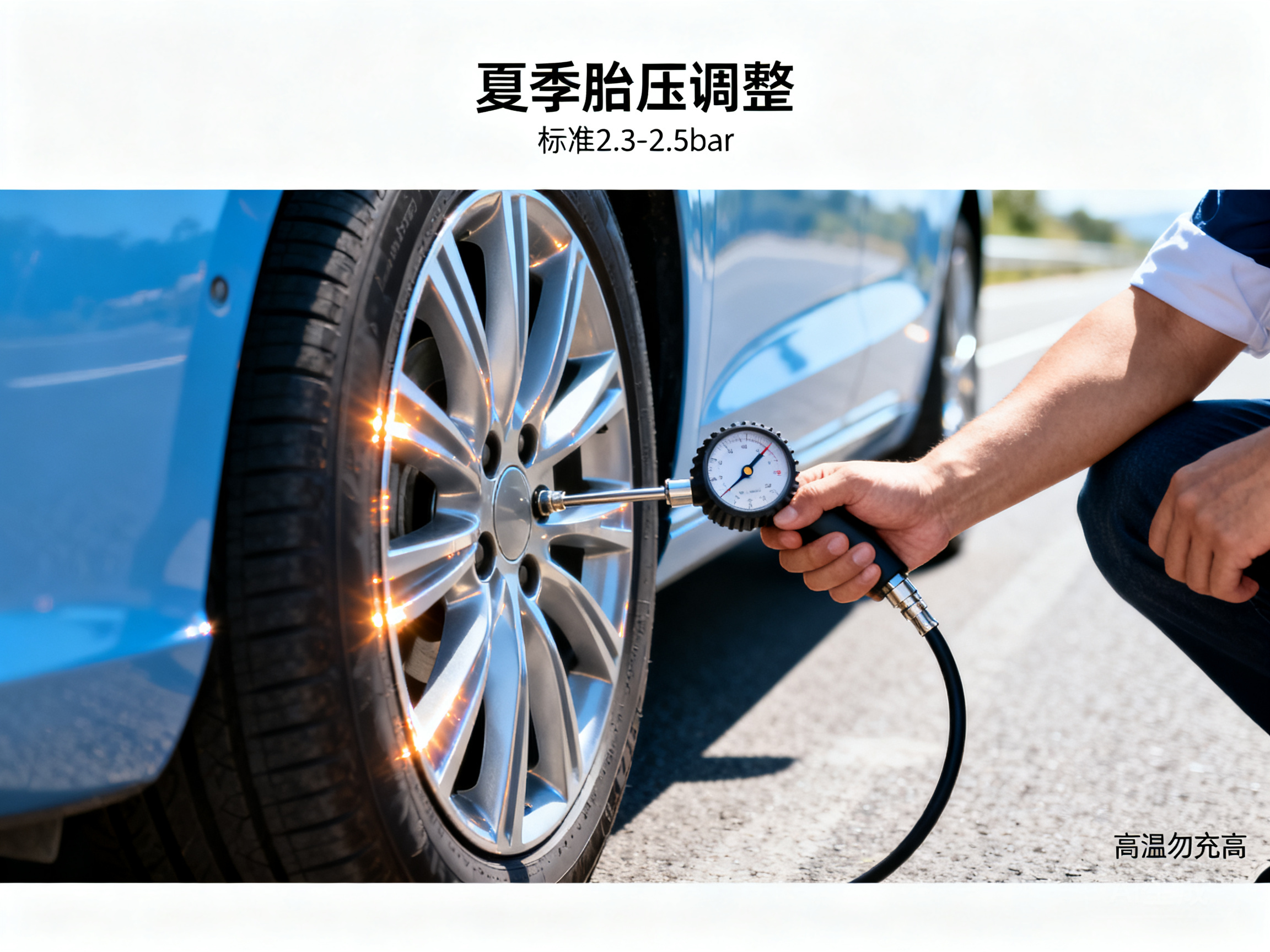 夏季开车胎压该调吗？老司机教你正确胎压调整技巧