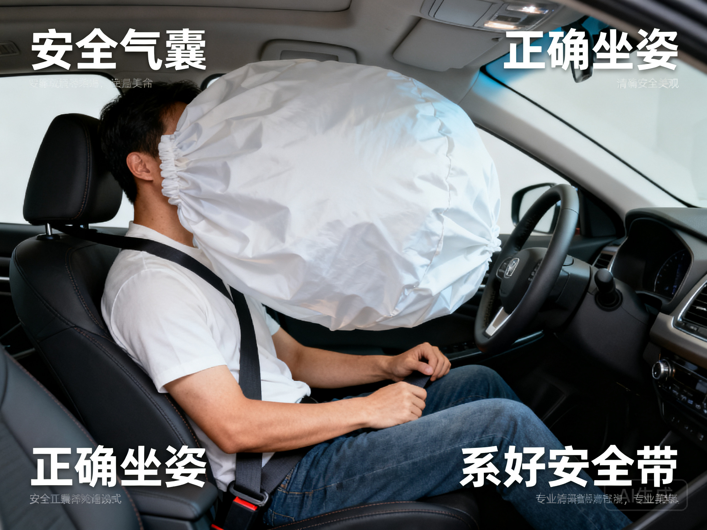 开车必知：安全气囊正确使用与驾乘安全要点
