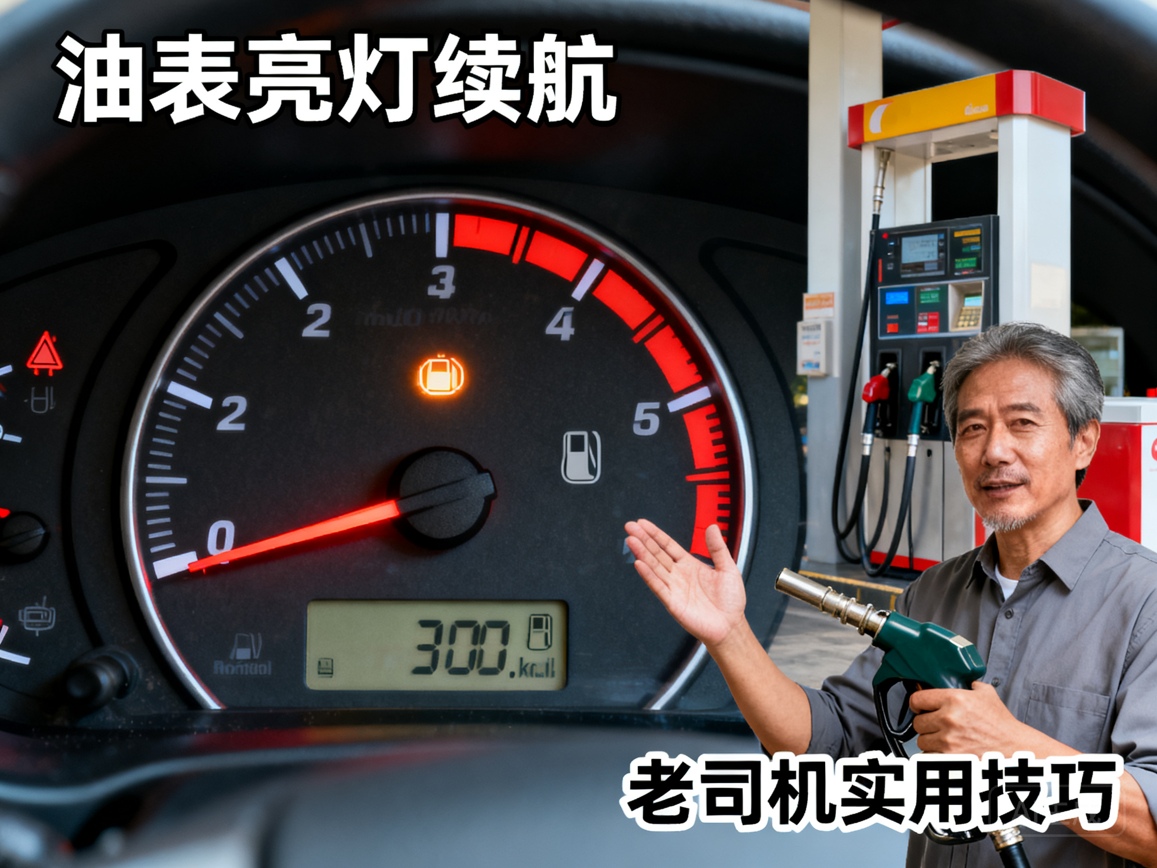 油表亮灯后车辆还能行驶多少公里?老司机分享实用驾驶技巧