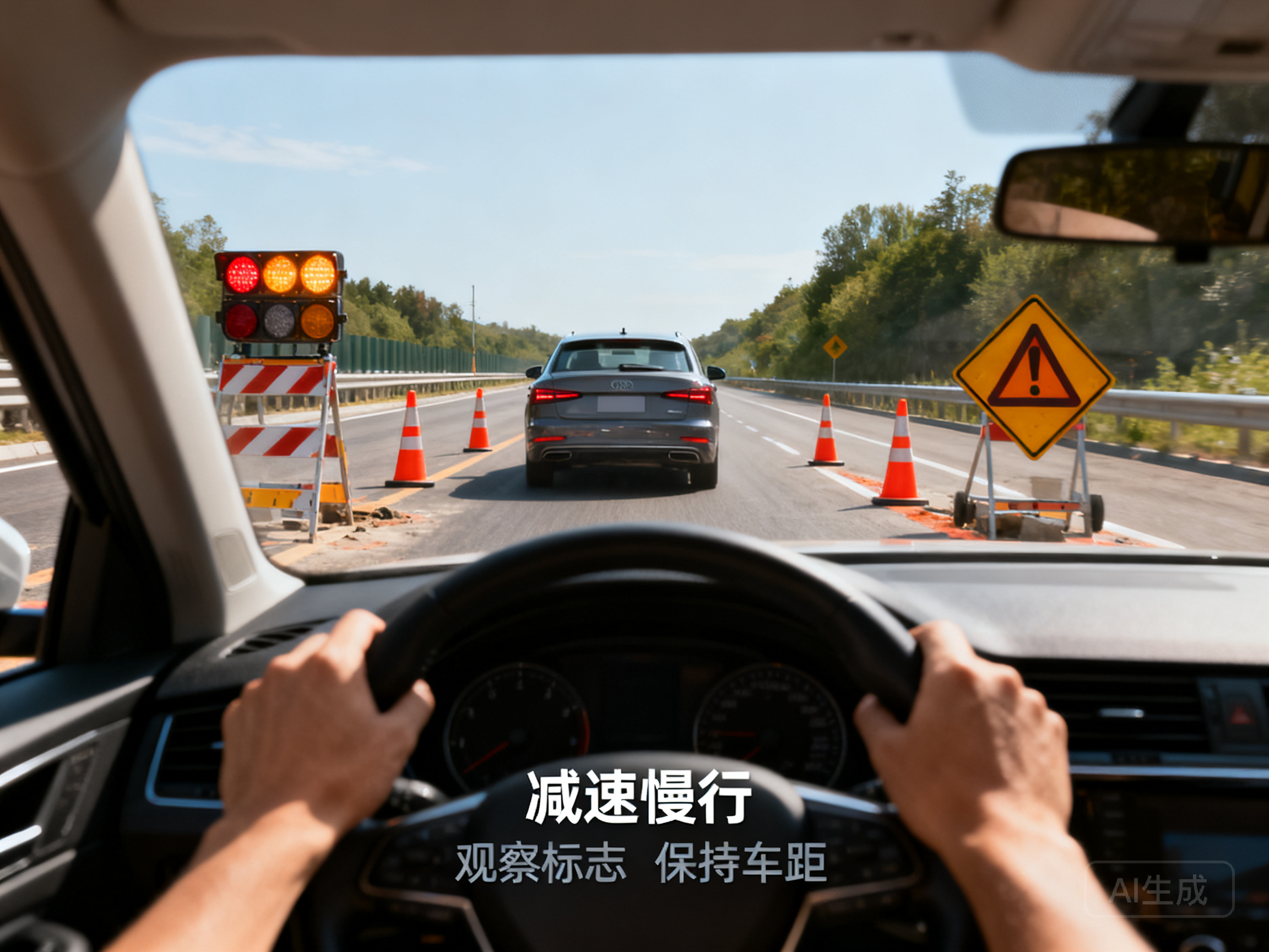 施工路段安全通行驾驶实操技巧详解