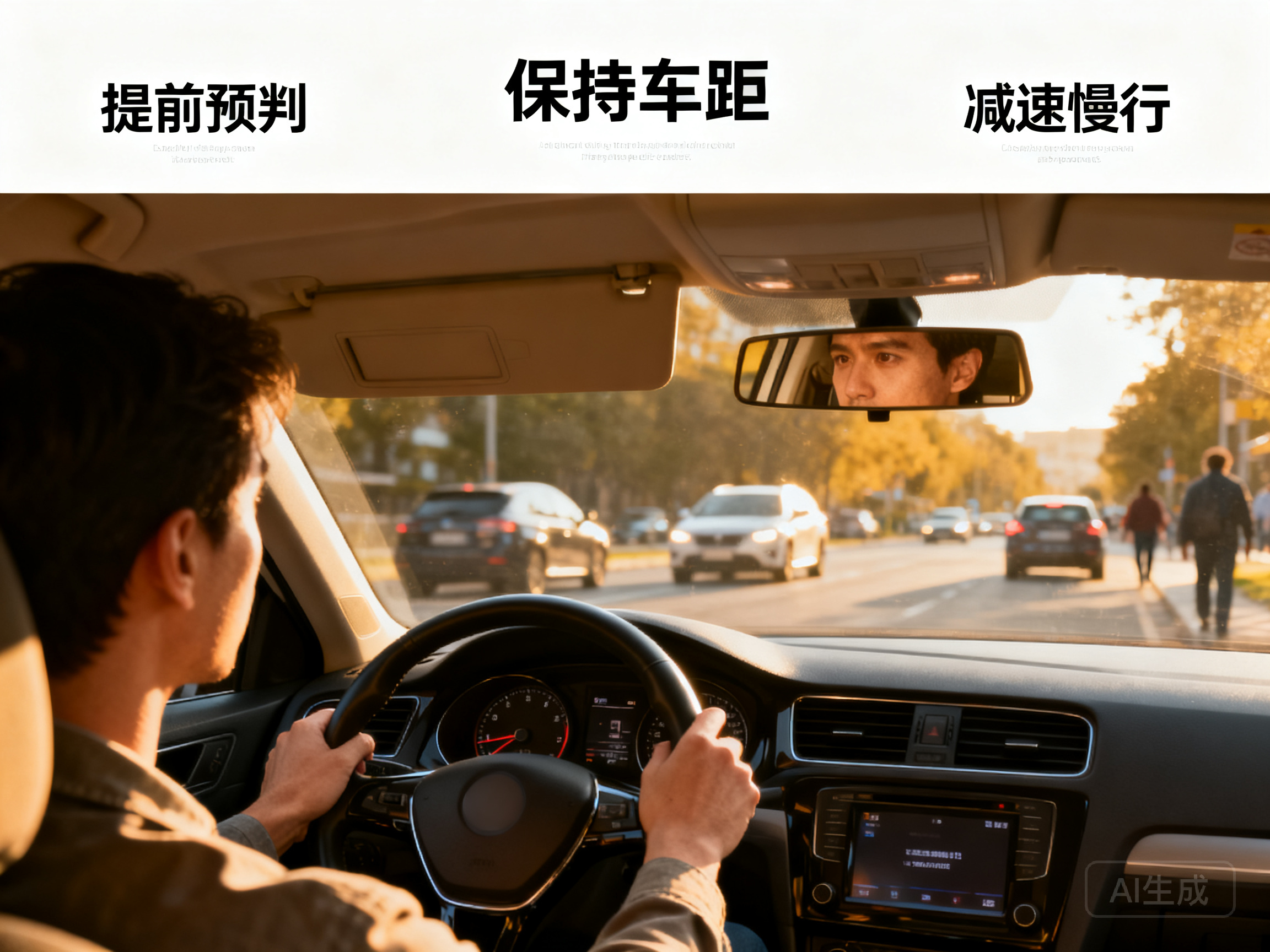 学会这些防御性驾驶技巧 路上出行更安心稳妥