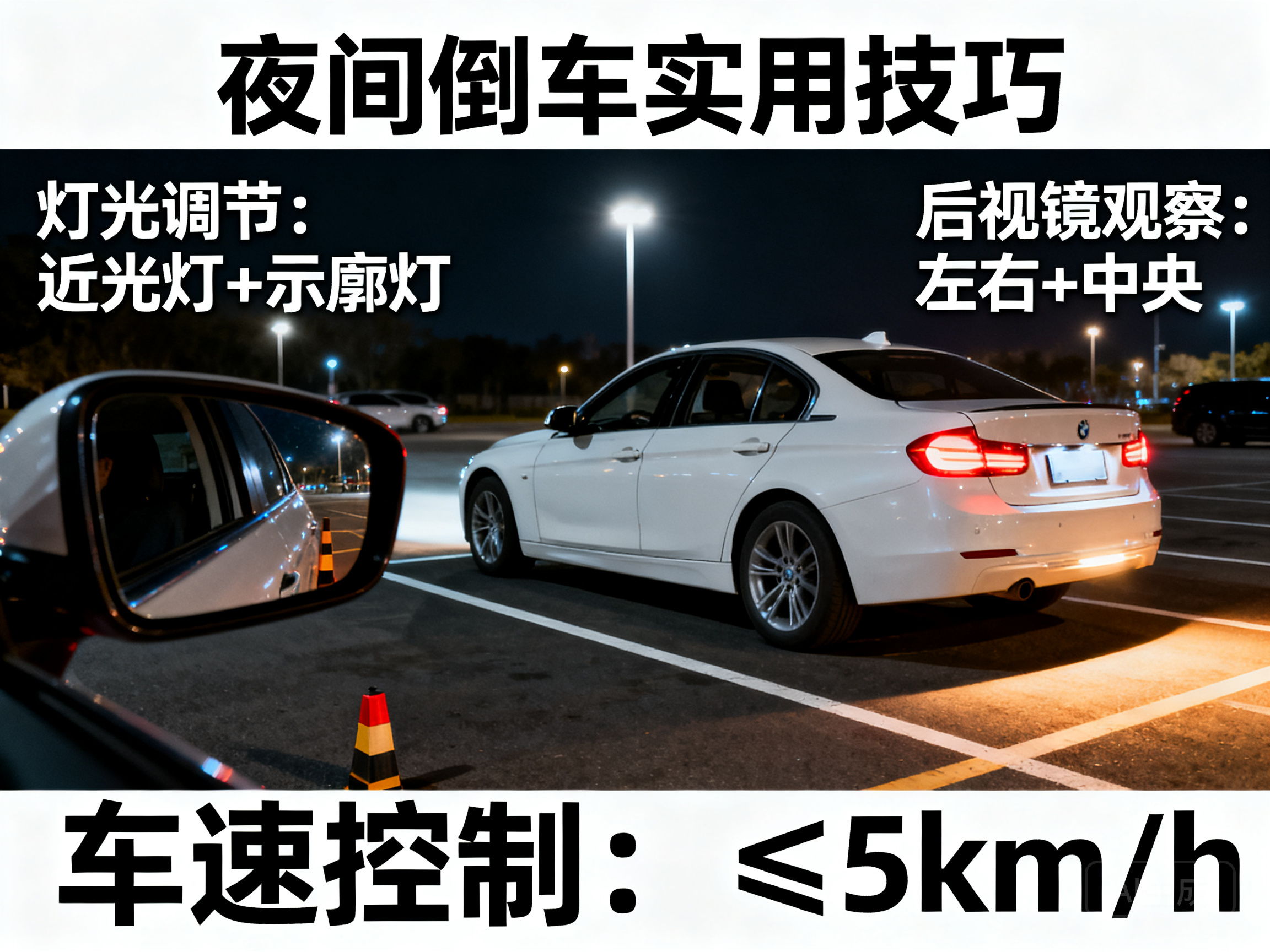 新手夜间倒车必看实用技巧指南