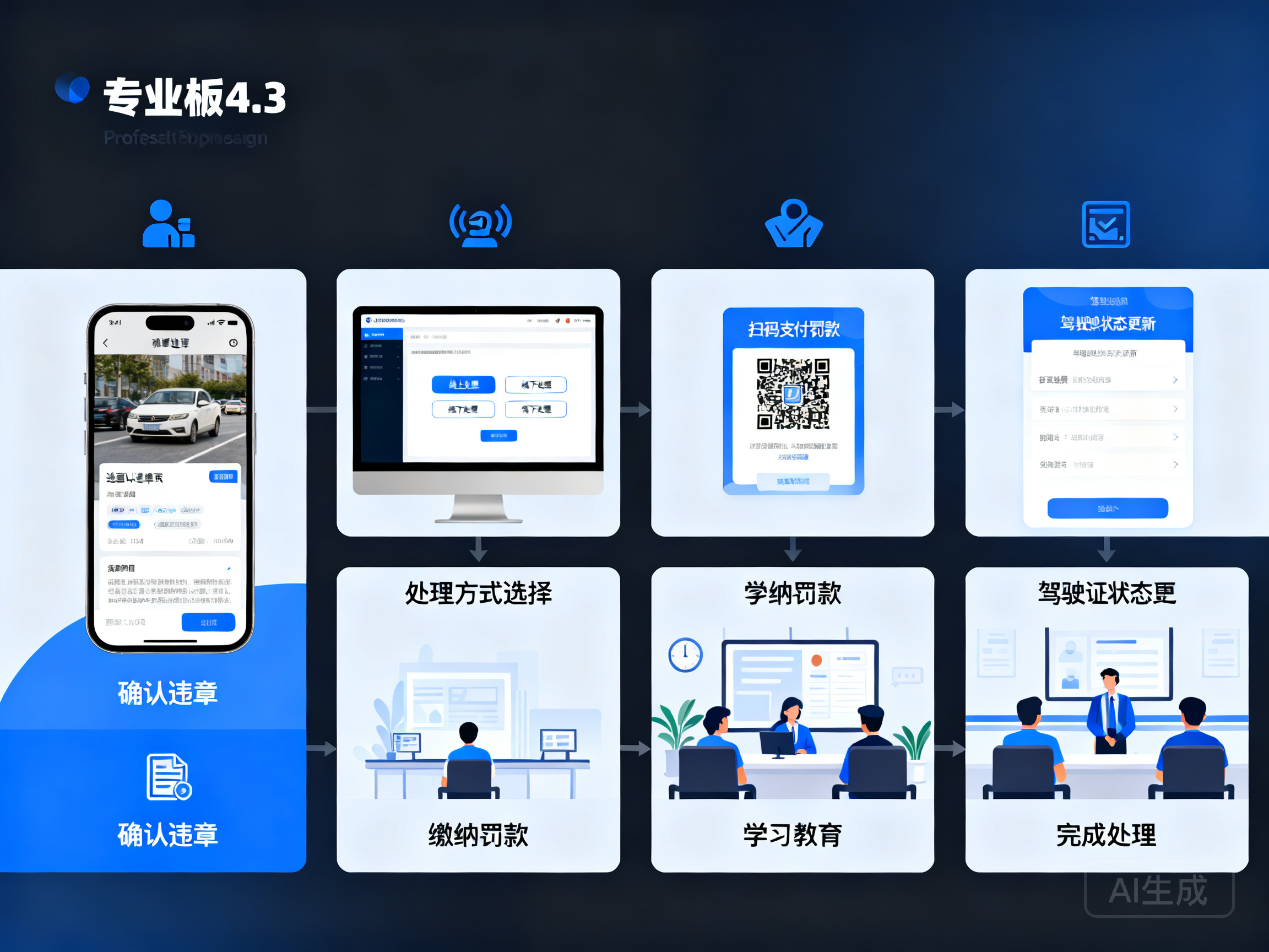 新手驾车违章后该如何正确处理？详细流程步骤全整理