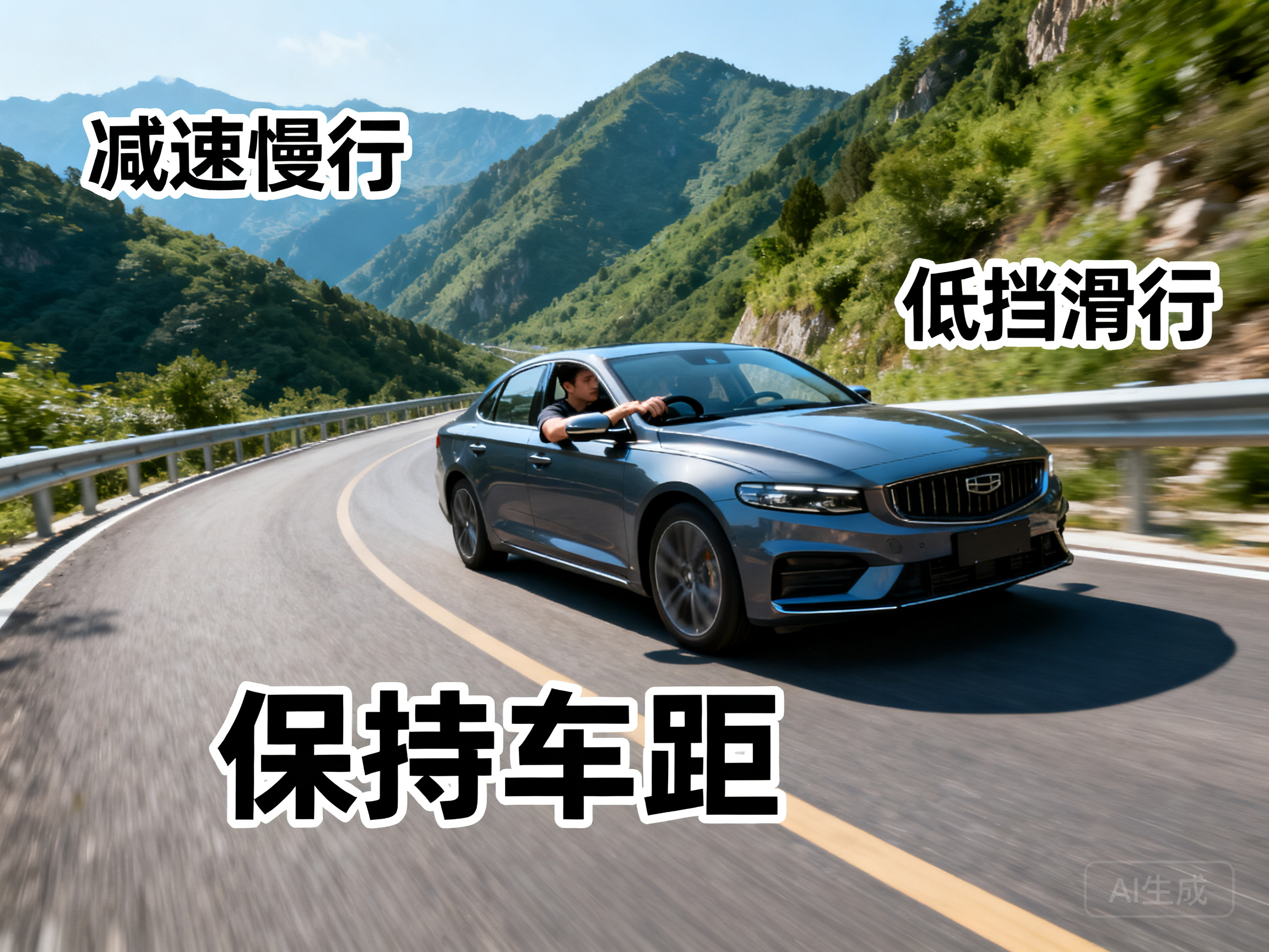 山路下坡如何安全驾驶?老司机分享实用控车技巧