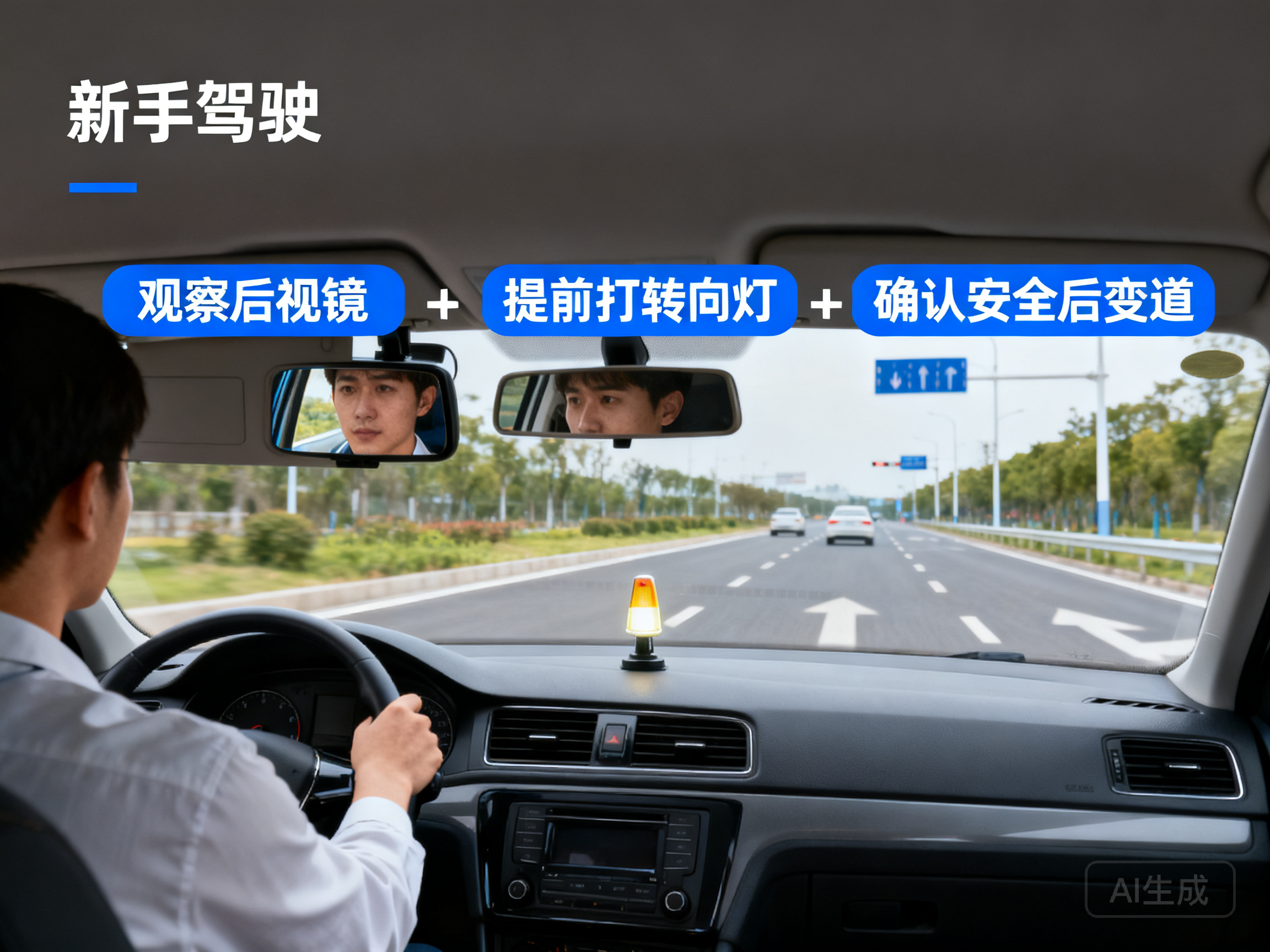 新手司机安全超车实用指南：避开误区轻松完成合规变道超车