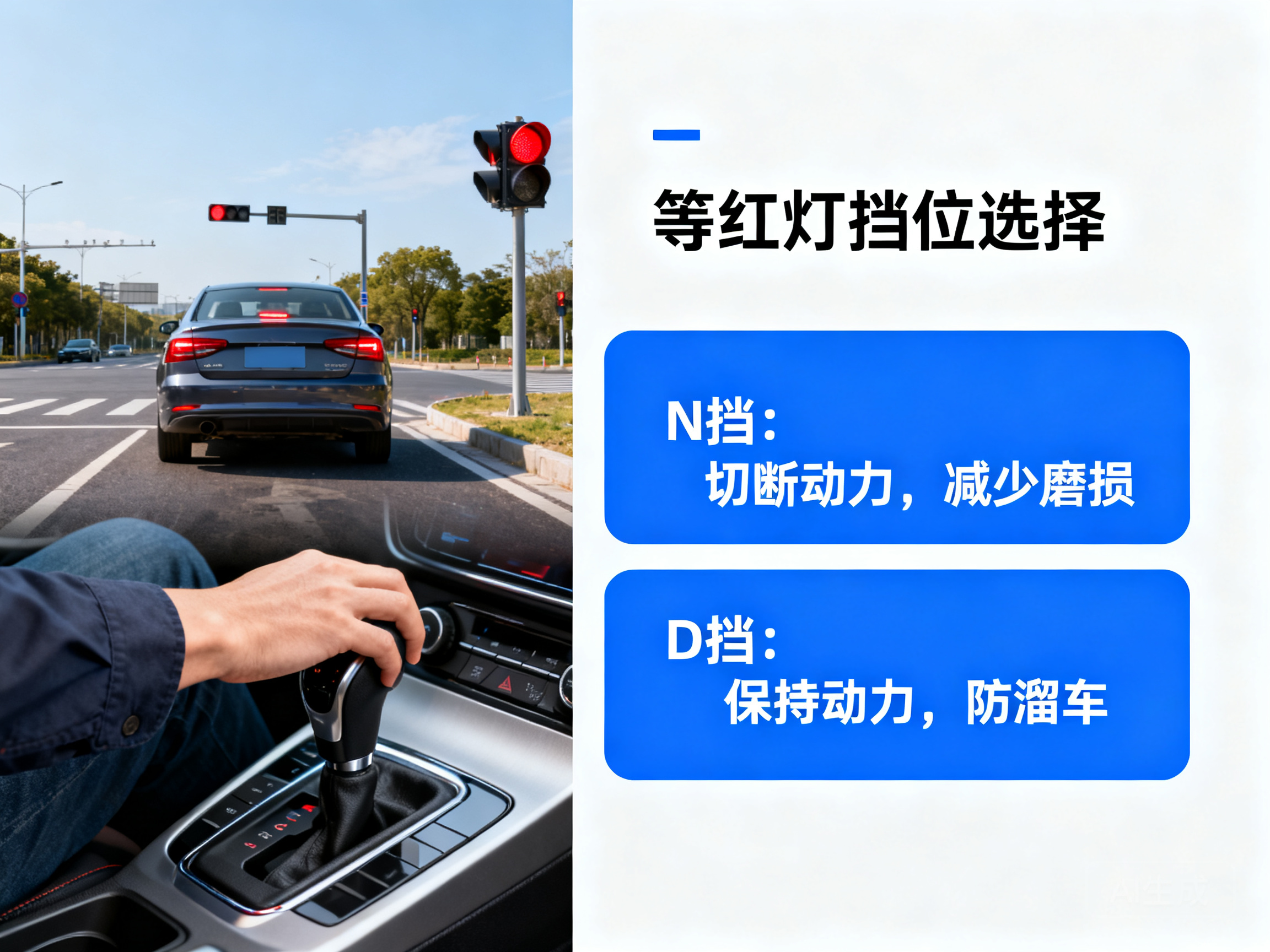 等红灯挂N挡还是D挡？老司机总结的驾驶实用技巧来了