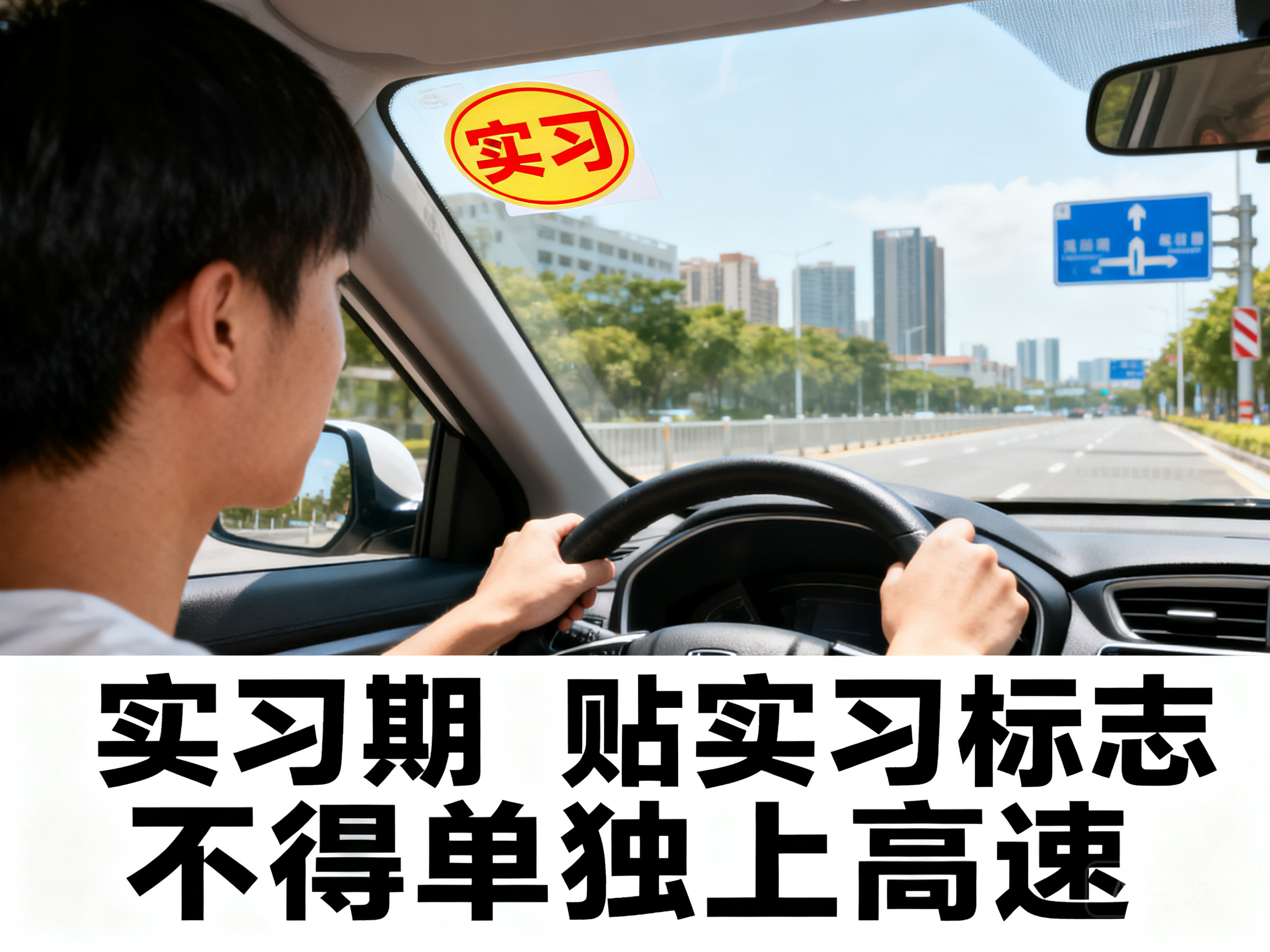 新手司机实习期上路需遵守这些规则