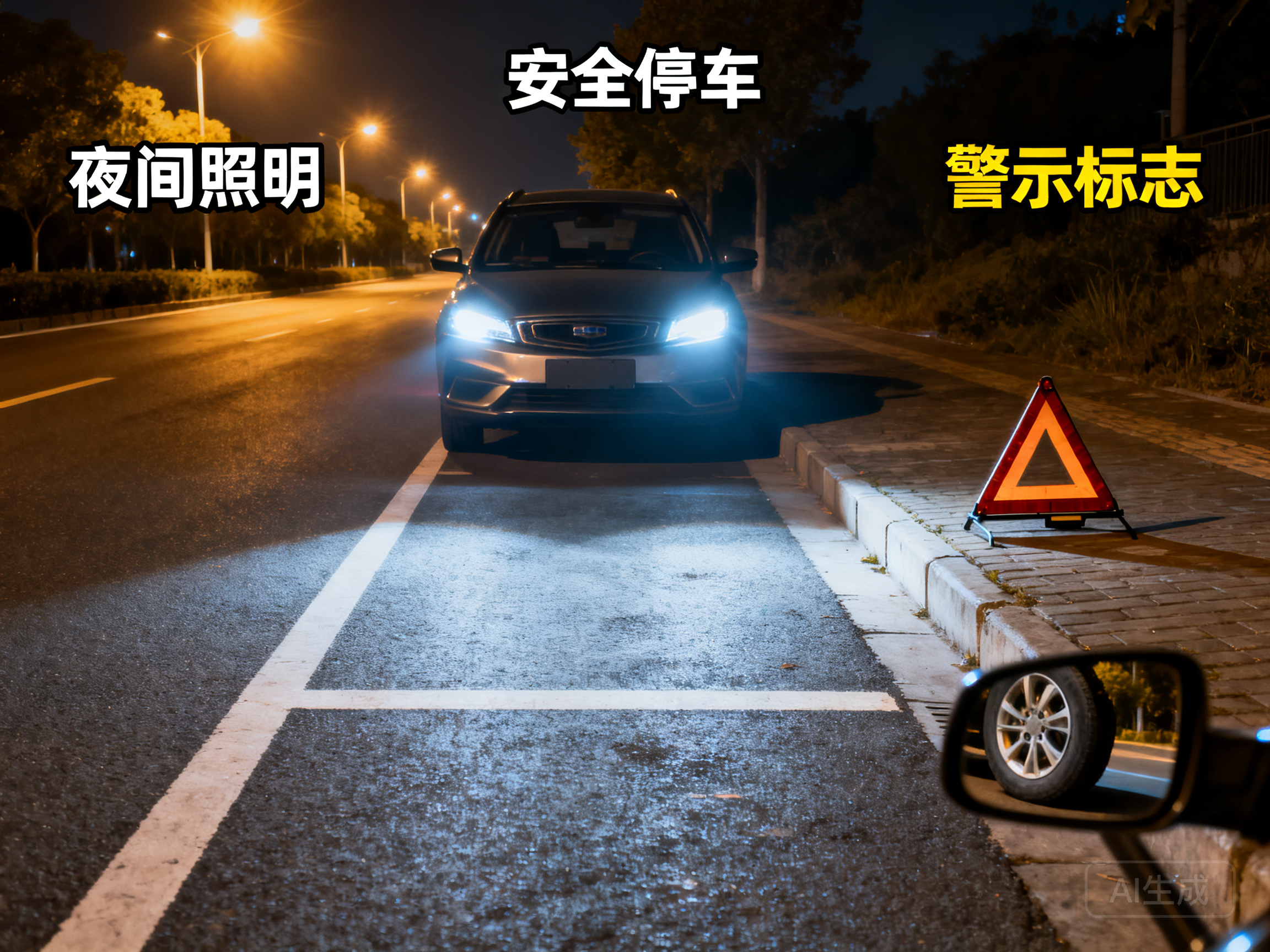 夜间路边停车的安全实用技巧分享
