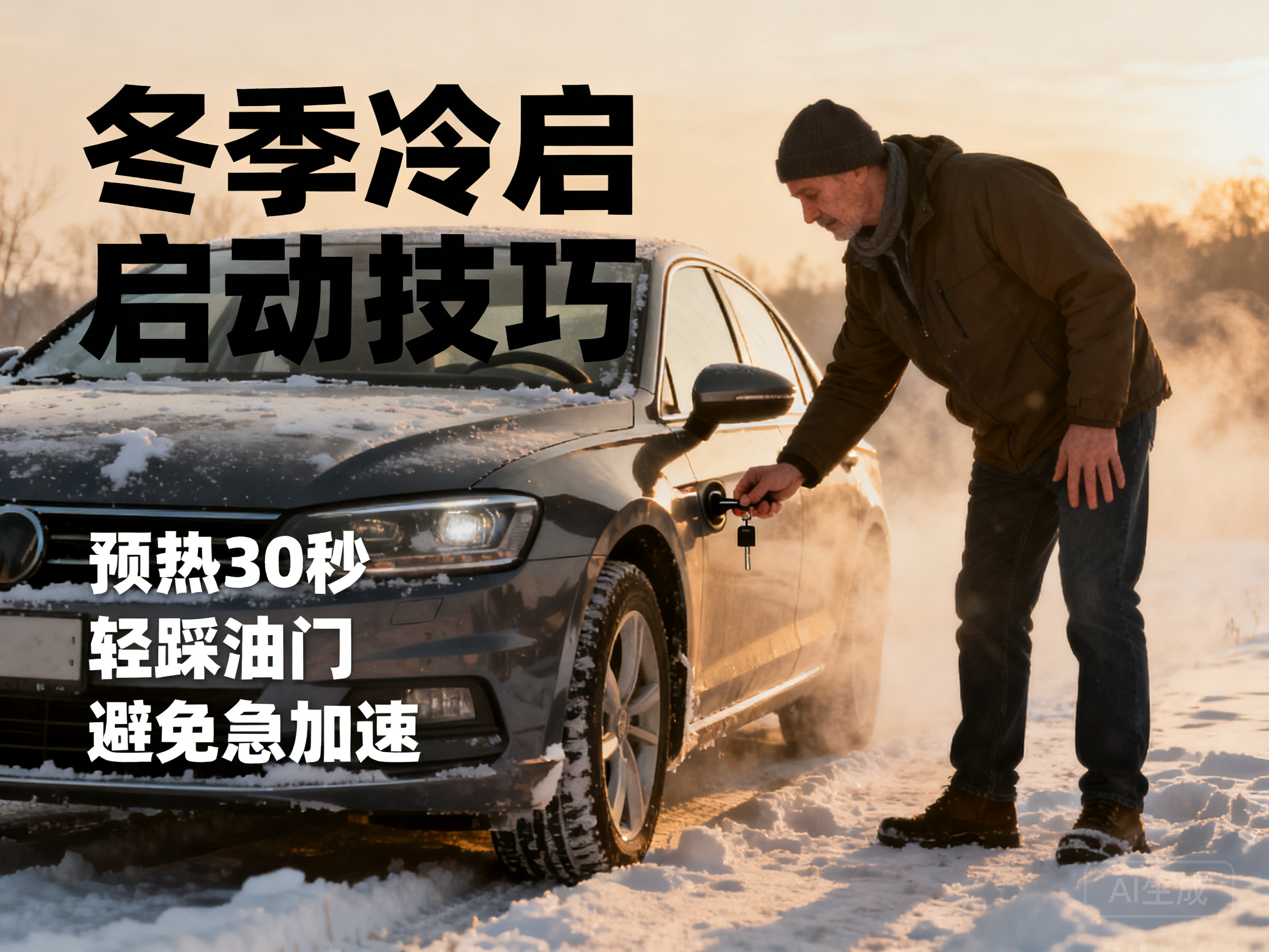 车辆冷启动怕出问题？老司机分享冬季实用启动技巧