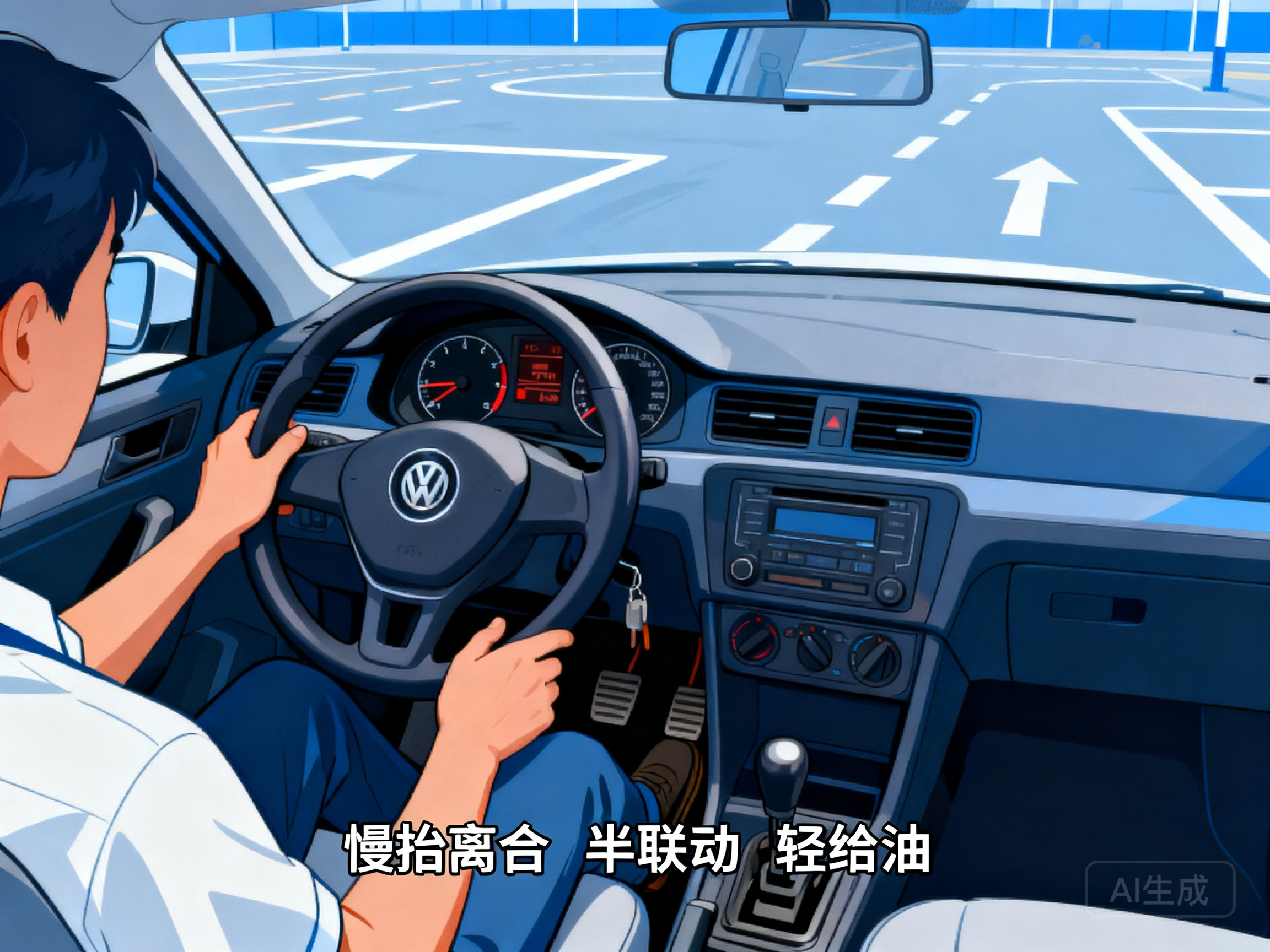 练好机动车场地驾驶中离合操作规避熄火的实用技巧