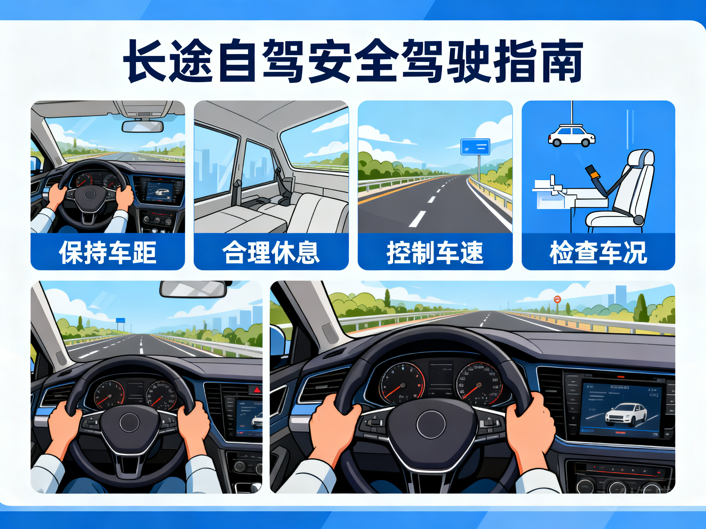 长途自驾安全行车核心驾驶技巧科普指南