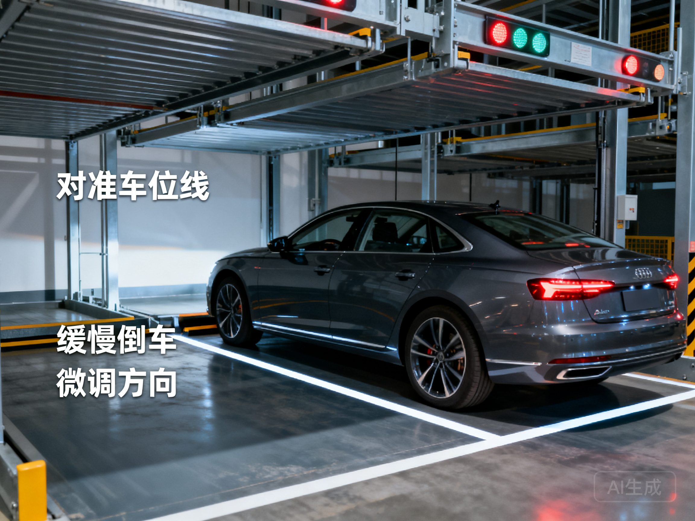 搞定立体车库停车难题 这些实操技巧帮你高效泊车