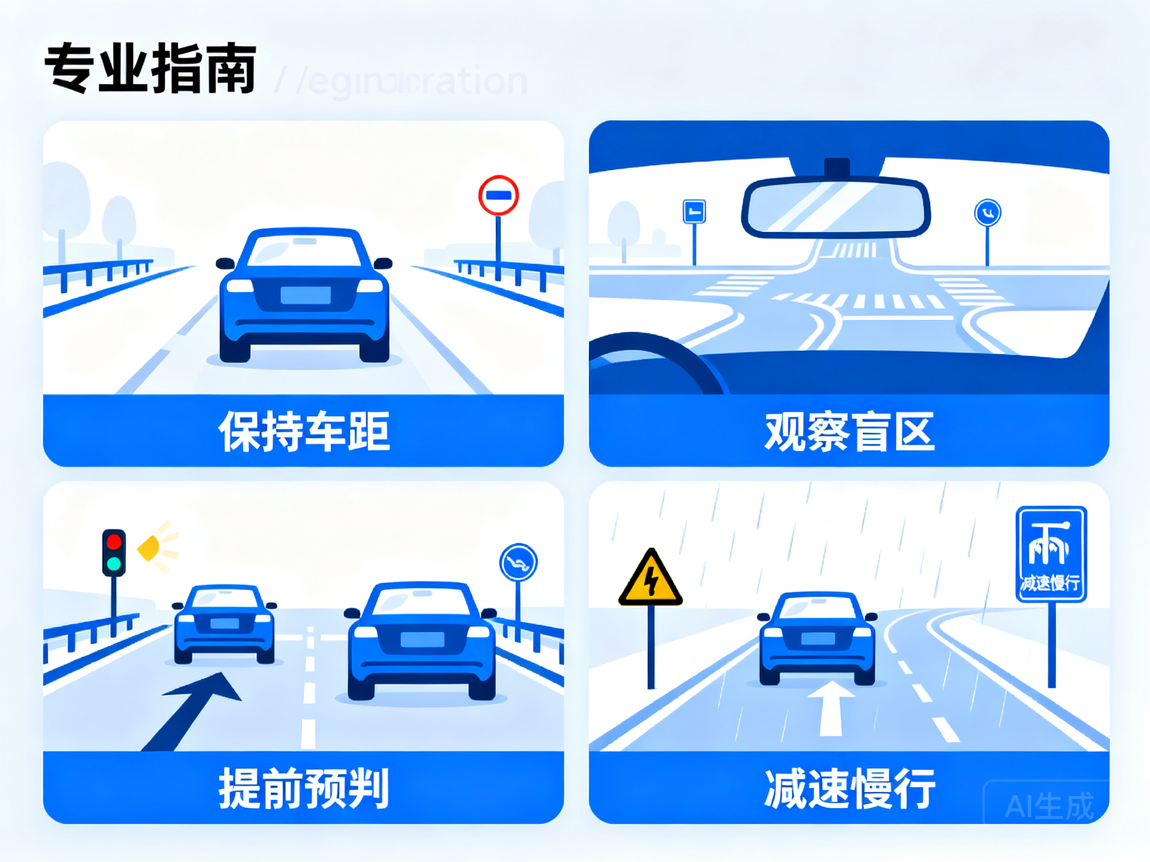 新手司机安全行车的实用避碰技巧指南