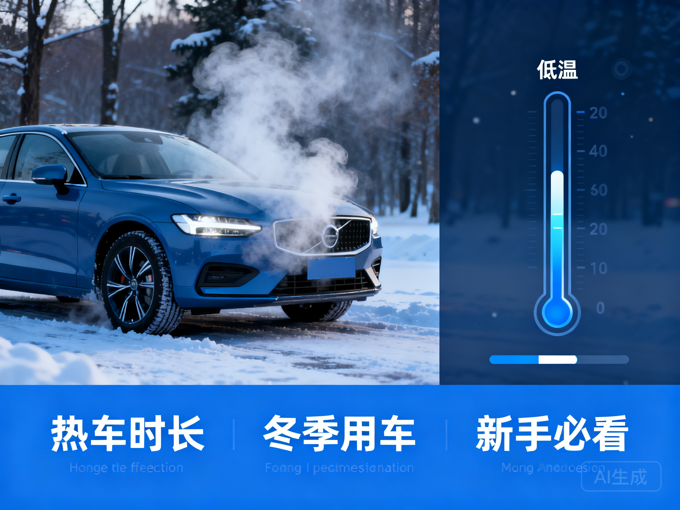 冬季汽车热车时长科普 新手司机必看的实用用车知识